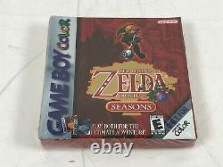The Legend Of Zelda Oracle Of Seasons (gameboy Color Gbc) Flambant Neuf Scellé