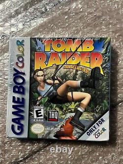 Tomb Raider Mettant en vedette Lara Croft (Nintendo Game Boy Color, 2000) NEUF SOUS BLISTER