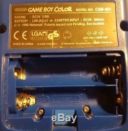 Tous Les 6 Jeux Pokémon + Pikachu Gameboy Color! Lot De Couleurs Game Boy Nintendo