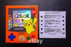 Tout Nouveau! Console Nintendo Jeu Boy Color Pokemon System Japan