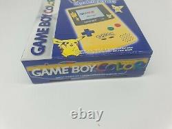 Tout Nouveau Jeu Boy Gameboy Color Gbc Console De Jeu Pokemon Pikachu Factory Scellé