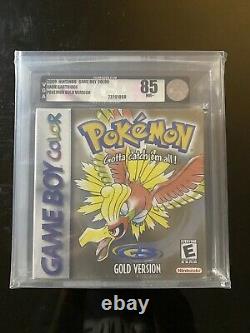 Toute Nouvelle Usine Scellée Pokemon Gold Version Game Boy Color Vga Classé 85 Rare