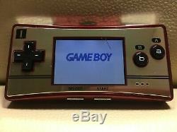 Très Bon Nintendo Game Boy Micro 20 Famicom Nes Couleur Console De Jeux F / S