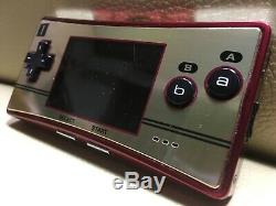 Très Bon Nintendo Game Boy Micro 20 Famicom Nes Couleur Console De Jeux F / S