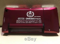 Très Bon Nintendo Game Boy Micro 20 Famicom Nes Couleur Console De Jeux F / S