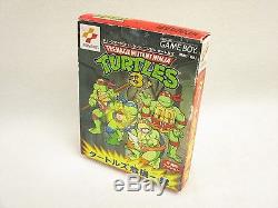 Turtles 3 Mutant Ninja Réf. Article / 003 Game Boy Color Nintendo Japon Boxed Game GB