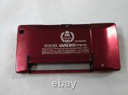 U1680 Nintendo Gameboy Micro Console Famicom Couleur Japon X
