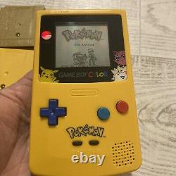 Ultimate Pokémon Jeu Garçon Couleur Bundle Yellow Red Blue Silver Gold Authentic