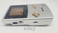 Ultime Aluminium Game Boy Color LCD Gbc Ips Rétro-éclairage Rechargeable