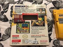 Ultra Rare Tommy Hilfiger Nintendo Gameboy Console De Couleurs Yellowithdandelion