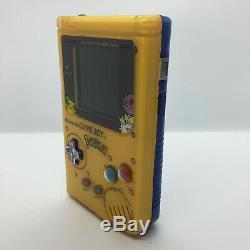 Unique Nintendo Gameboy Dmg Pokemon Écran Ips Avec Rétroéclairage Change De Couleur
