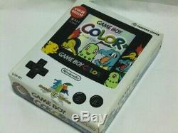 Used ​​nintendo Game Boy Couleur Système Pokemon Or Et Silver Edition Limitée