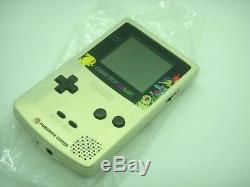 Used ​​nintendo Game Boy Couleur Système Pokemon Or Et Silver Edition Limitée