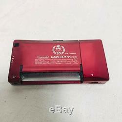 Used ​​nintendo Game Boy Micro 20e Anniversaire Famicom Couleur Mario Console Japon
