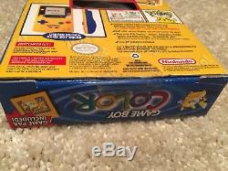 Usine Scellée Nintendo Game Boy Couleur Pikachu / Pokemon Edition V. G