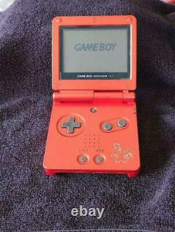 Utilisé Nintendo Game Boy Advance Sp Console Pokemon Center Charizard Limited Color
