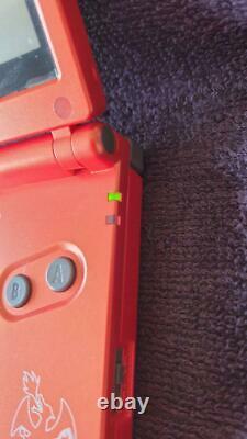 Utilisé Nintendo Game Boy Advance Sp Console Pokemon Center Charizard Limited Color