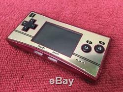 Utilisé Nintendo Gameboy Micro Famicom Console Couleur 20e Anniversaire F / S Japan