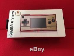 Utilisé Nintendo Gameboy Micro Famicom Couleur Console 20e Anniversaire Avec Box F / S