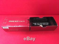 Utilisé Nintendo Gameboy Micro Famicom Couleur Console 20e Anniversaire Avec Box F / S