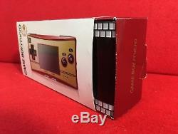 Utilisé Nintendo Gameboy Micro Famicom Couleur Console 20ème Anniversaire Avec Boîte En S