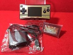Utilisé Nintendo Gameboy Micro Famicom Couleur Console 20ème Anniversaire Ex +++ In Stoc