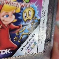 VRAI PAL Wendy Every Witch Way Jeu Gameboy Color en Excellent État Livraison Gratuite