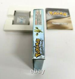 Véritable Boîte De Pokémon Argent Nintendo Jeu Garçon Couleur Complete