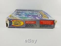 Version Cristal Pokemon (game Boy Color, 2001) Boîte Authentique Manuel Complet