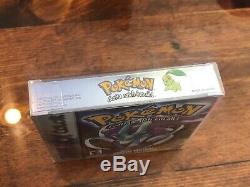 Version Cristal Pokemon (game Boy Color) Nintendo Complète De Authentique Avec Boîte