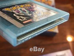 Version Cristal Pokemon (game Boy Color) Nintendo Complète De Authentique Avec Boîte