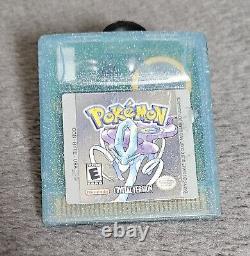 Version Cristal de Pokemon Jeu Authentique Nintendo Gameboy NTSC USA Nouvelle Batterie