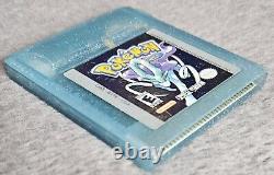 Version Cristal de Pokemon Jeu Authentique Nintendo Gameboy NTSC USA Nouvelle Batterie