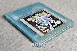 Version Cristal de Pokemon Jeu Authentique Nintendo Gameboy NTSC USA Nouvelle Batterie