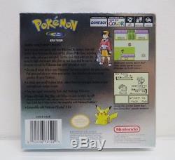 Version Pokémon Argent (nintendo Game Boy Color, 2000) Complet