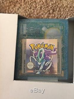 Version Pokemon Crystal U.k. Mint (nintendo Game Boy Color, 2001)