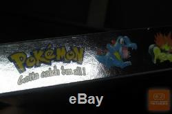Version Pokemon Crystal (couleur Game Boy, Gbc 2001) Complet! Authentique