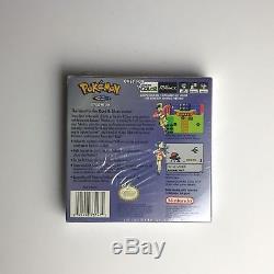 Version Pokémon Crystal (nintendo Game Boy Color) Scellé En Usine, Près De La Menthe