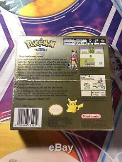 Version Pokémon Gold (game Boy Color, 2000) Nouveau H Seam Scellés Nib