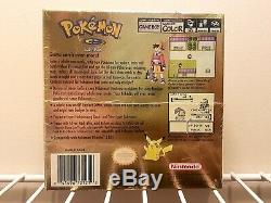 Version Pokémon Gold (game Boy Color, 2000) Scellés Emballage D'origine