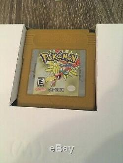 Version Pokémon Gold (game Boy Color) Cib Avec Du Papier Shrink Complete In Box