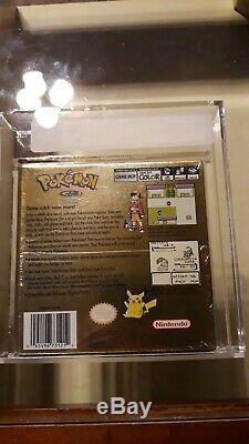 Version Pokémon Or Nouveau Rare Sealed Gameboy Color Game Boy Vga Graded 80 Nm