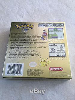 Version Pokémon Or (couleur Nintendo Game Boy, 2000) Gbc New Super Rare