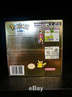 Version Pokémon Or (couleur Nintendo Game Boy, 2000) Nib Factory Sealed