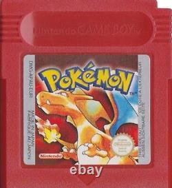 Version rouge de Pokémon Nintendo Game Boy Jeu vidéo d'action-aventure pour enfants