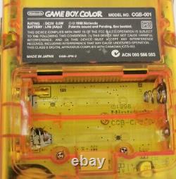 Vtg 1998 Nintendo Cgb-001 Ltd Ed Ozzie Olympics Green & Gold Color Gameboy Works