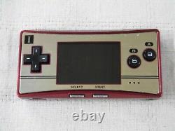 W3790 Nintendo Gameboy Micro Console Famicom Couleur Japon