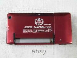 W3790 Nintendo Gameboy Micro Console Famicom Couleur Japon