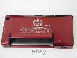 W4679 Nintendo Gameboy Micro Console Adaptateur Famicom Poche Couleur Japan Withbox