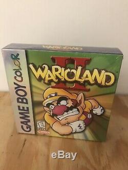 Wario Land II (nintendo Game Boy Color, 1999) Brand New Sealed! Livraison Gratuite